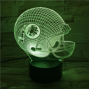 Washington Football Team 3D Illusion LED Lamp