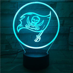 Tampa Bay Buccaneers 3D LED Lamp