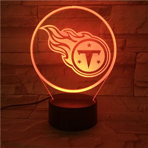 Tennessee Titans 3D Illusion LED Lamp