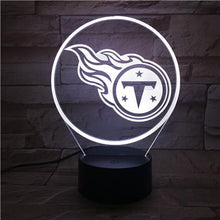 Load image into Gallery viewer, Tennessee Titans 3D Illusion LED Lamp