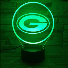 Load image into Gallery viewer, Green Bay Packers 3D LED Lamp