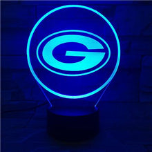 Load image into Gallery viewer, Green Bay Packers 3D LED Lamp