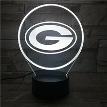 Load image into Gallery viewer, Green Bay Packers 3D LED Lamp