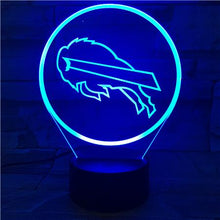 Load image into Gallery viewer, Buffalo Bills 3D Illusion LED Lamp 2