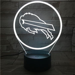 Buffalo Bills 3D Illusion LED Lamp 2
