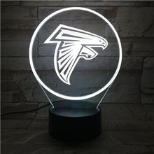 Load image into Gallery viewer, Atlanta Falcons 3D LED Lamp