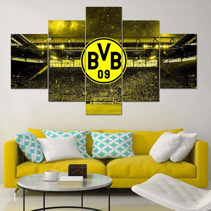 Borussia Dortmund Stadium Wall Art Canvas