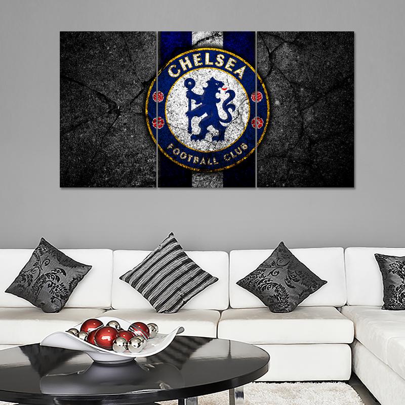 Chelsea F.C. Rock Style Wall Canvas 1