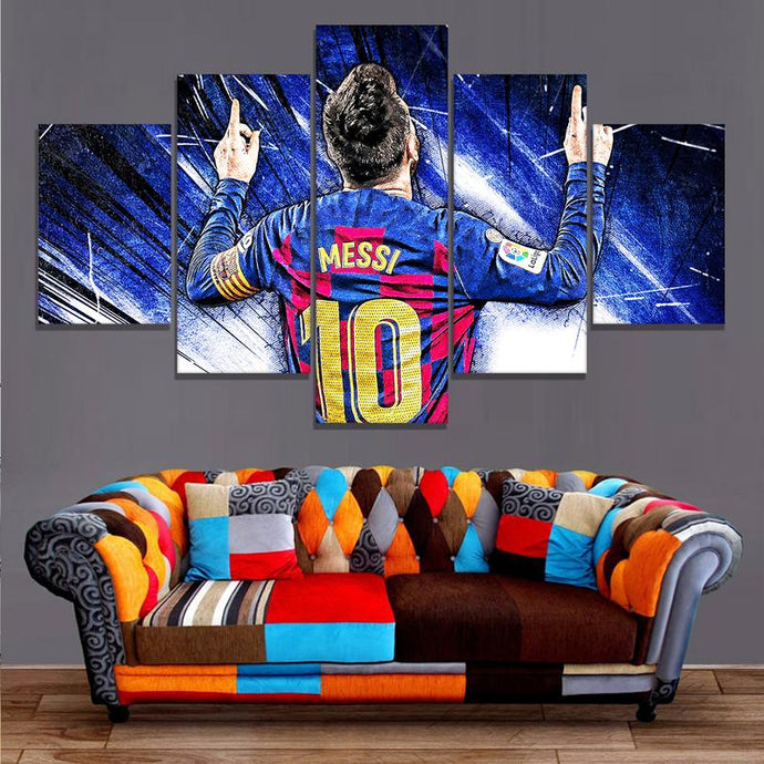 Lionel Messi FC Barcelona Wall Art Canvas 1