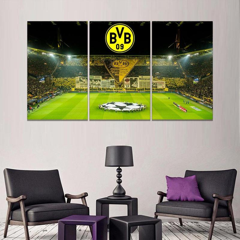 Borussia Dortmund Stadium Wall Art Canvas 3