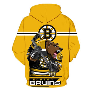 Boston Bruins 3D Hoodie
