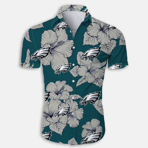 Philadelphia Eagles Tropical Floral Shirt