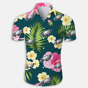 Philadelphia Eagles Summer Floral Shirt