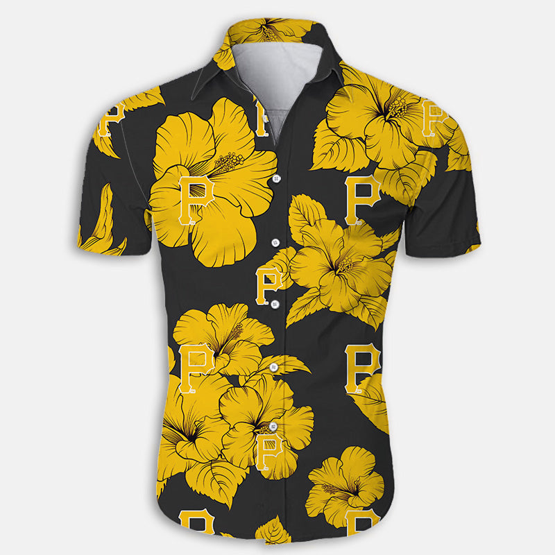 Pittsburgh Pirates Tropical Floral Shirt
