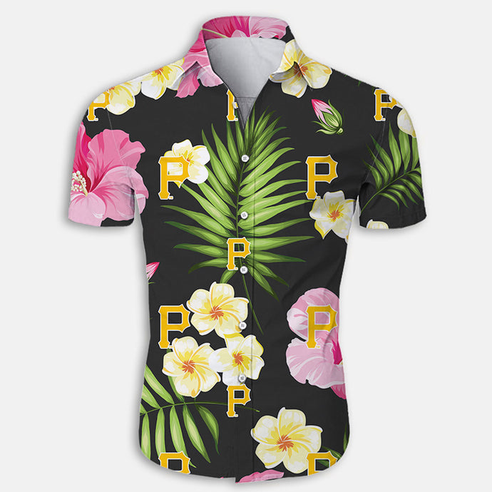 Pittsburgh Pirates Summer Floral Shirt