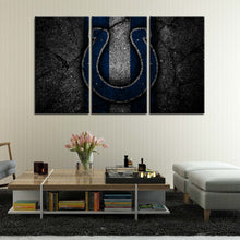 Load image into Gallery viewer, Indianapolis Colts Rock Style Wall Canvas 2