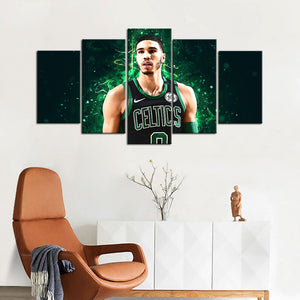 Jayson Tatum Boston Celtics Wall Art Canvas 2