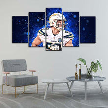 Load image into Gallery viewer, Joey Bosa Los Angeles Chargers Wall Art Canvas
