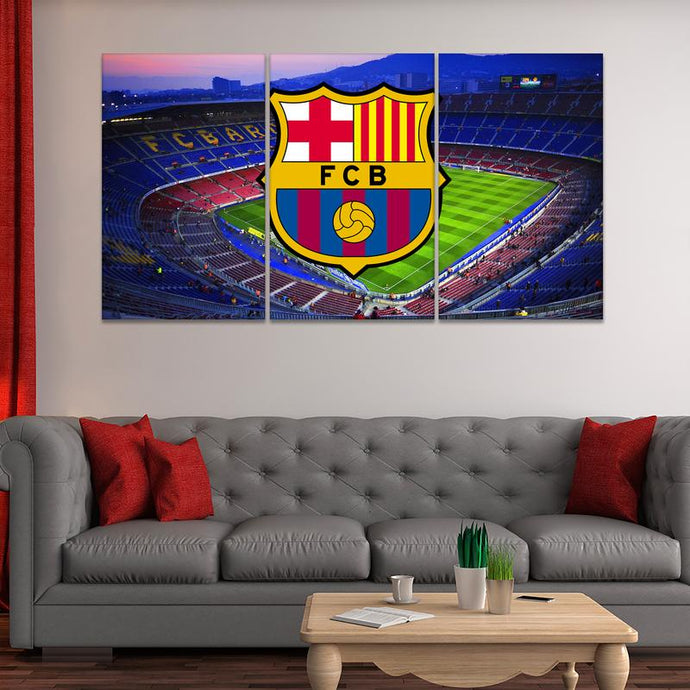 FC Barcelona Stadium Wall Art Canvas 3