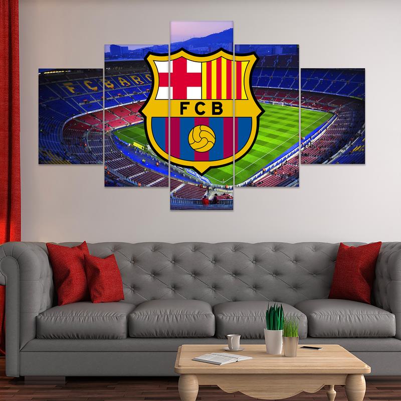 FC Barcelona Stadium Wall Art Canvas 2