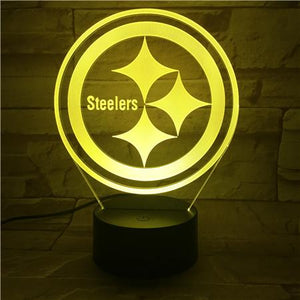 Pittsburgh Steelers 3D Illusion LED Lamp 2