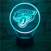 Load image into Gallery viewer, Jacksonville Jaguars 3D Illusion LED Lamp