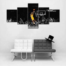 Load image into Gallery viewer, Kobe Bryant Dunk Wall Art Canvas