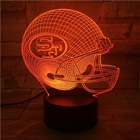 San Francisco 49ers 3D Illusion LED Lamp