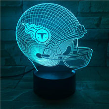 Load image into Gallery viewer, Tennessee Titans 3D Illusion LED Lamp 2