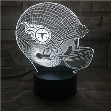 Load image into Gallery viewer, Tennessee Titans 3D Illusion LED Lamp 2