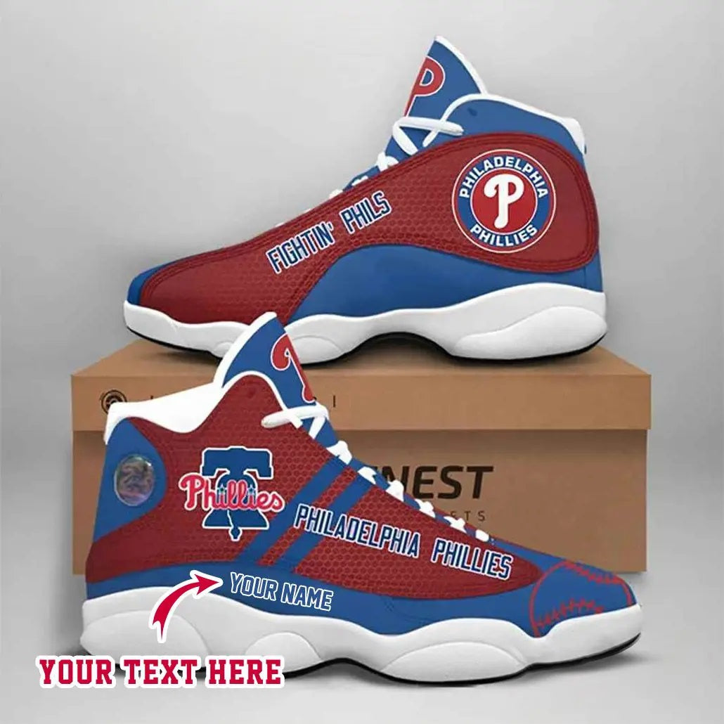 Philadelphia Phillies Casual Air Jordon Sneaker Shoes