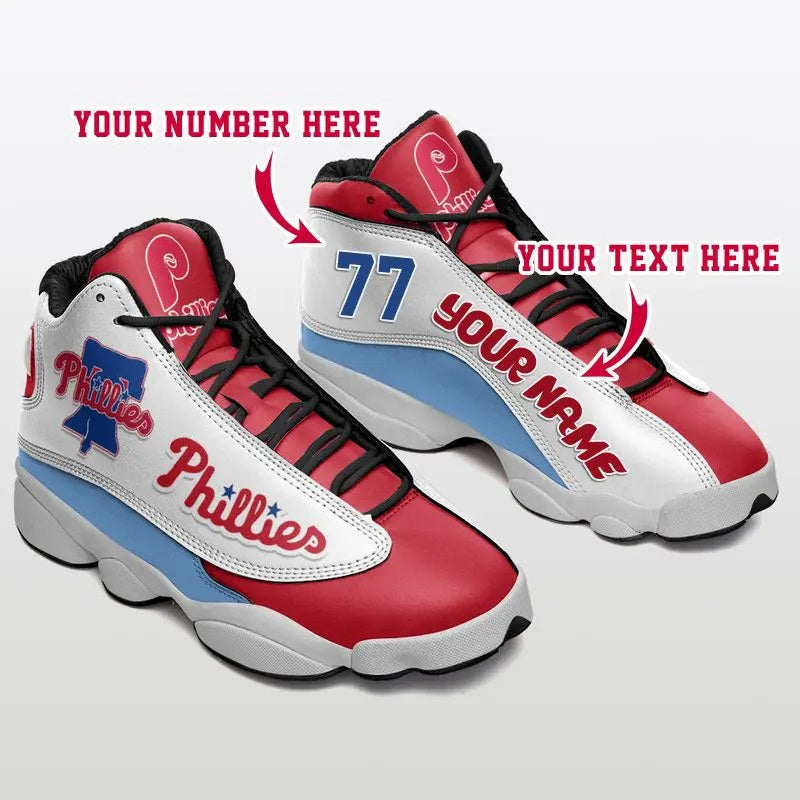 Philadelphia Phillies Casual Air Jordon Sneaker Shoes