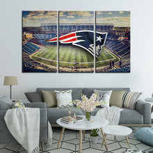 Load image into Gallery viewer, New England Patriots Stadium Wall Art Canvas