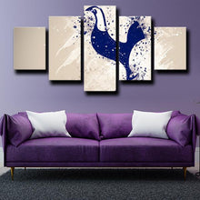 Load image into Gallery viewer, Tottenham Hotspur Paint Splash Wall Canvas
