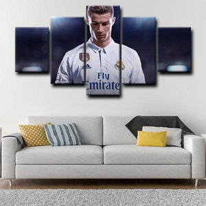 Cristiano Ronaldo Real Madrid Wall Canvas 1