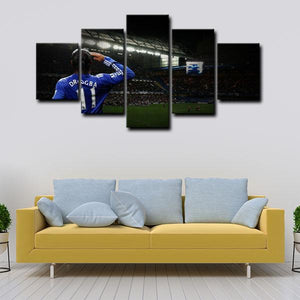 Didier Drogba Chelsea Wall Canvas 1