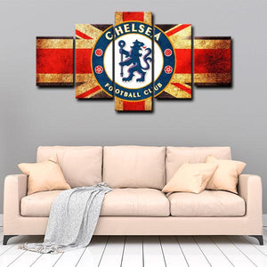 Chelsea F.C. Emblem Wall Canvas