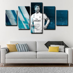 Sergio Ramos Real Madrid Wall Art Canvas 5