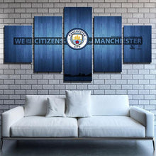 Load image into Gallery viewer, Manchester City Wall Art Canvas