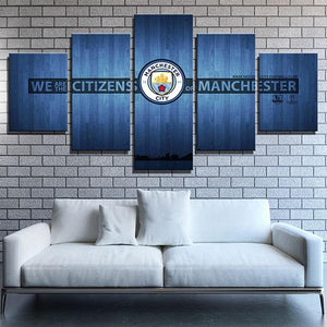 Manchester City Wall Art Canvas