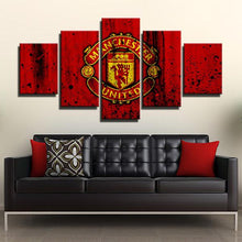 Load image into Gallery viewer, Manchester United Rough Look Wall Canvas