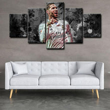 Load image into Gallery viewer, Sergio Ramos Real Madrid Wall Art Canvas 2