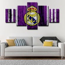 Load image into Gallery viewer, Real Madrid Rough Look Wall Canvas