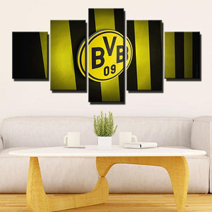 Borussia Dortmund Emblem Wall Canvas 5