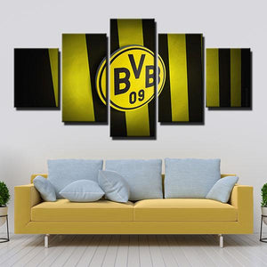Borussia Dortmund Emblem Wall Canvas 5