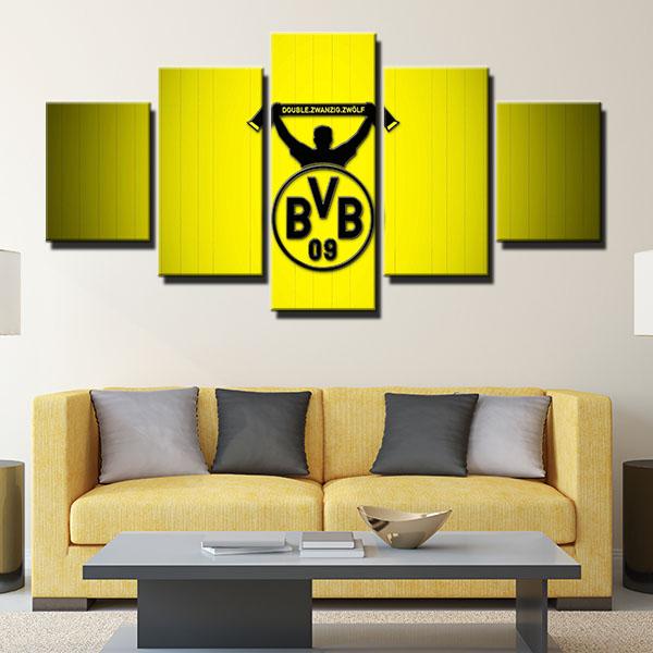 Borussia Dortmund FC Wall Canvas