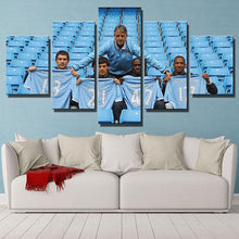 Load image into Gallery viewer, Manchester City FC Team Wall Art Canvas