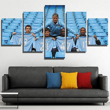 Load image into Gallery viewer, Manchester City FC Team Wall Art Canvas