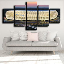 Load image into Gallery viewer, Bayern Munich Stadium Nightscape Wall Canvas 2