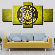 Load image into Gallery viewer, Borussia Dortmund Emblem Wall Canvas 3
